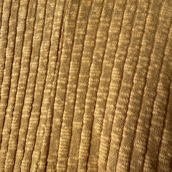 CPY - BKE Button-Down Long Sleeve Knit Shirt - Mustard Yellow or Gold - XL - Picture 16 of 16